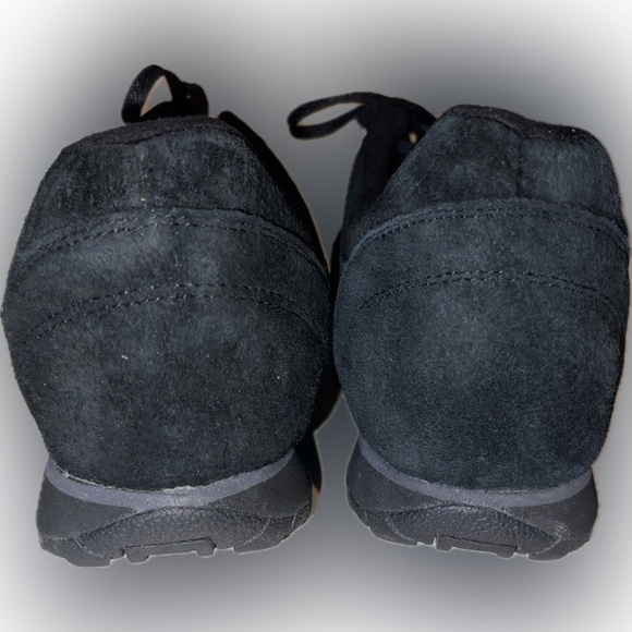 Skechers Women’s Suede Leather Lace-up Casual Sneakers - Black - Size 10 - EUC - Picture 6 of 7